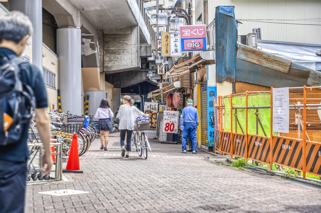 平和島駅商店街